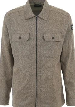Overshirts>VANGUARD OVERSHIRT Beige