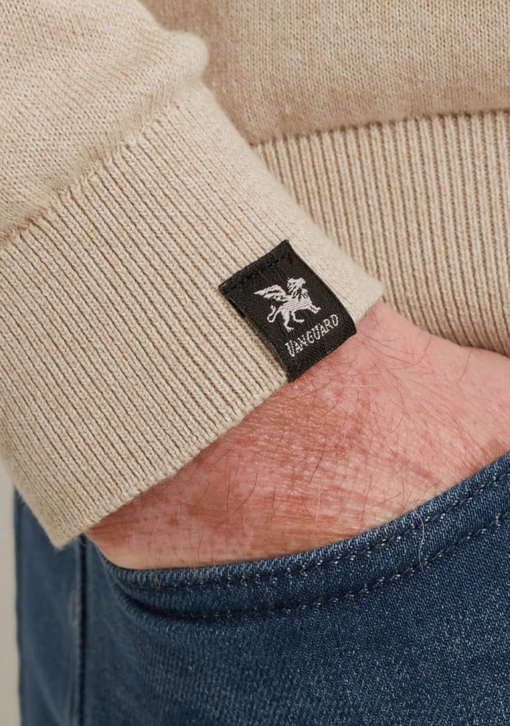 Truien>VANGUARD TRUI Beige