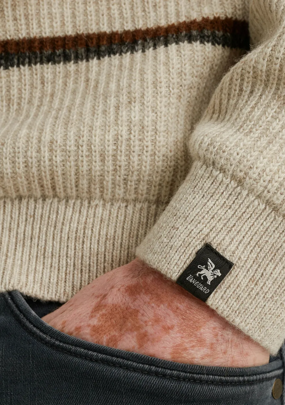 Truien>VANGUARD TRUI Beige