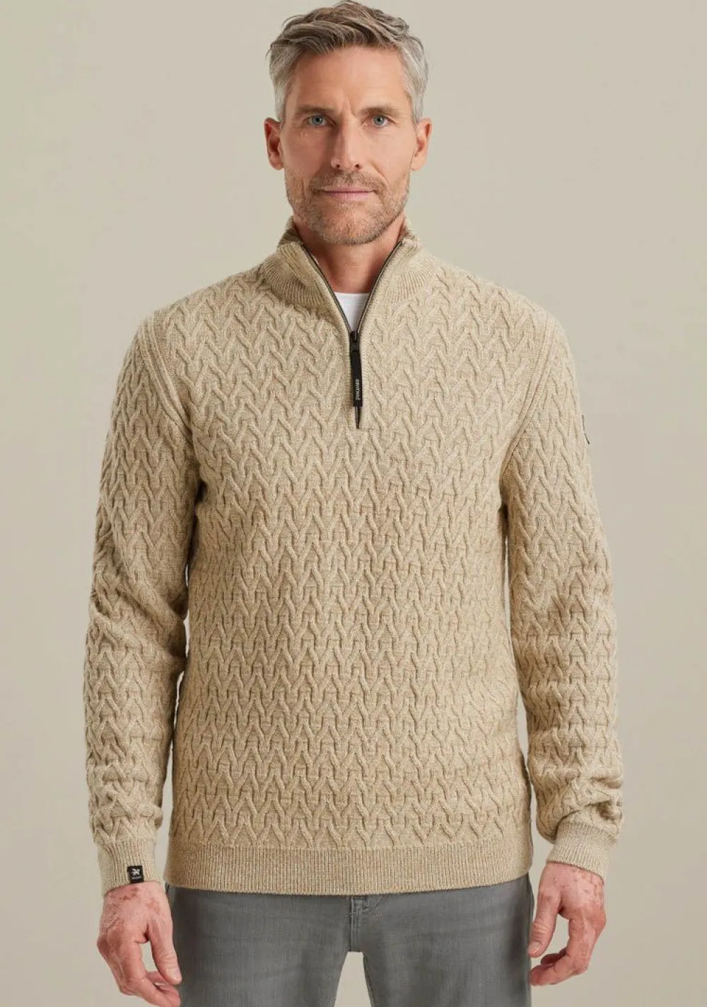 Truien>VANGUARD TRUI Beige