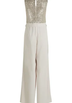 Jumpsuits>VERA MONT JUMPSUIT Beige