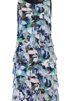 Gelegenheidskleding>VERA MONT JURK Blauw