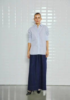 Blouses>WITH BLACK BLOUSE Blauw