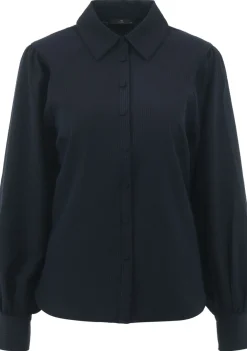 Blouses>WITH BLACK BLOUSE Blauw