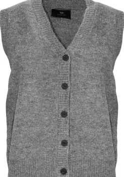 Gilets|Blazers & Jasjes>WITH BLACK GILET Grijs