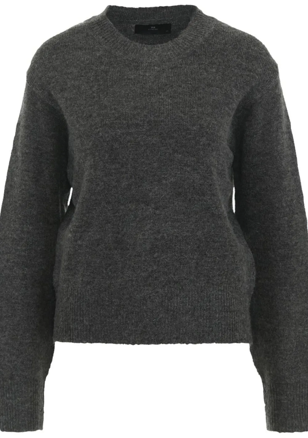 Truien>WITH BLACK TRUI Grijs