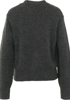 Truien>WITH BLACK TRUI Grijs