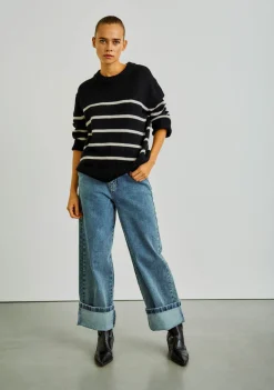 Truien>WITH BLACK TRUI Zwart