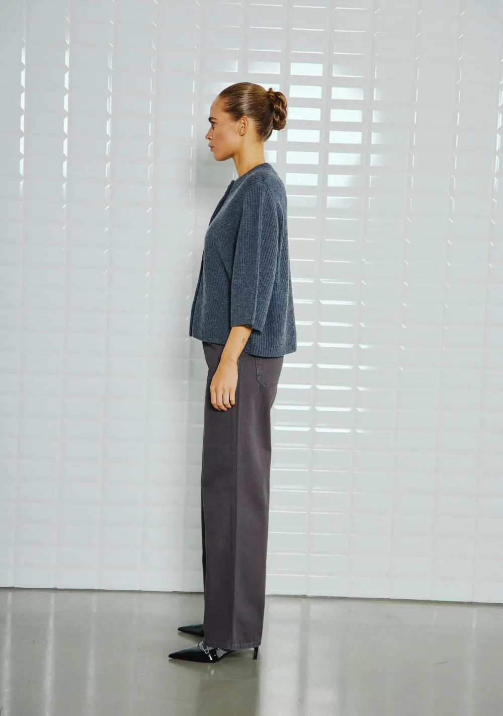 Vesten>WITH BLACK VEST Grijs