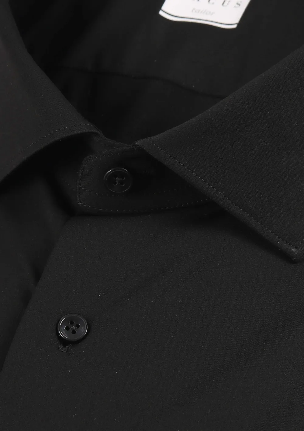 Overhemden>XACUS OVERHEMD Zwart