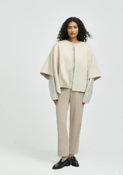 Truien>XANDRES PONCHO Beige