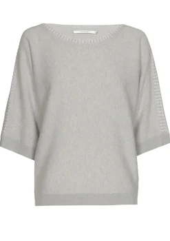 Truien>XANDRES TRUI KORTE MOUW Grijs