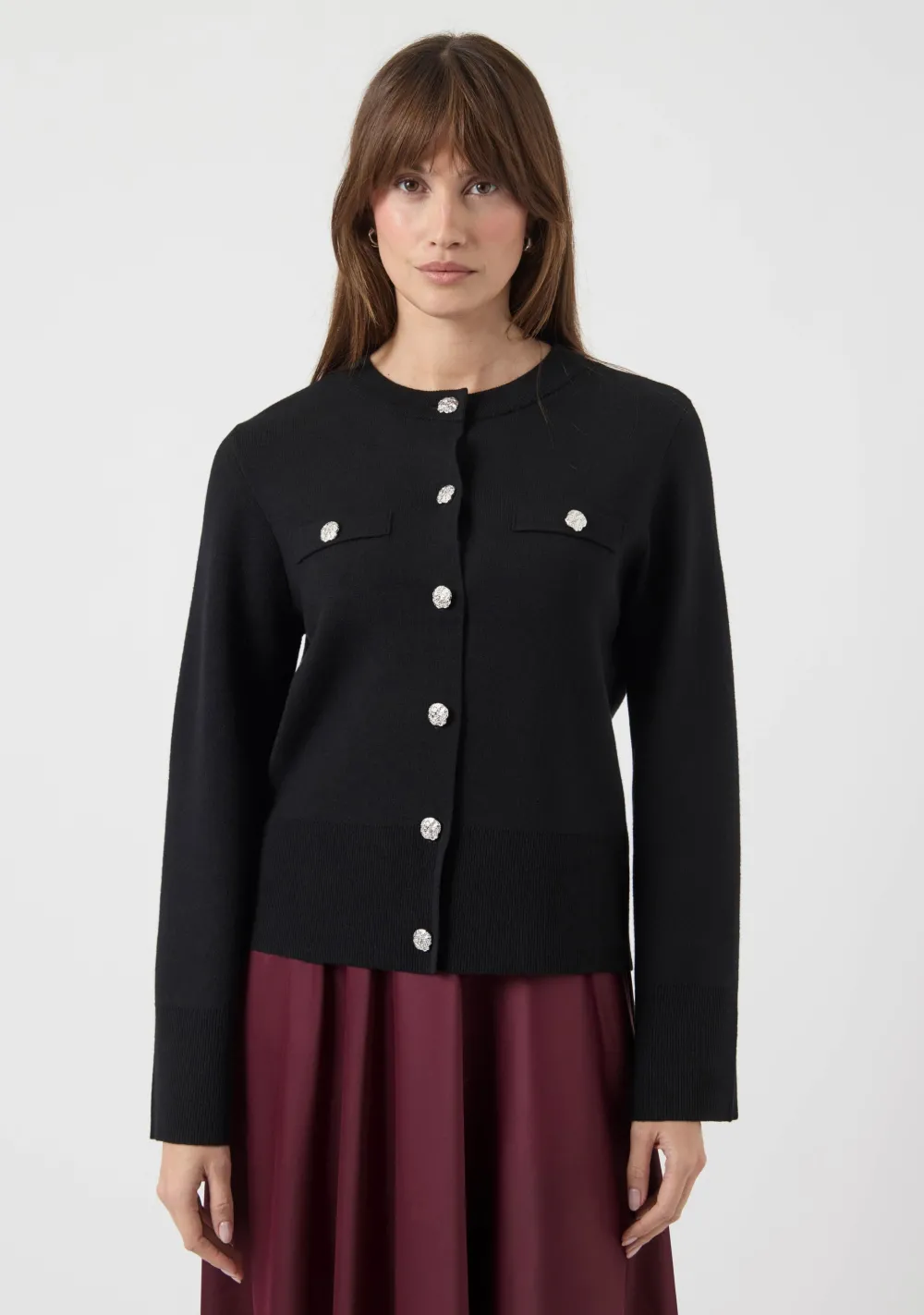 Vesten>YAS VEST Zwart