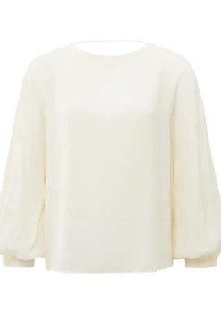 Blouses>YAYA BLOUSE Off white
