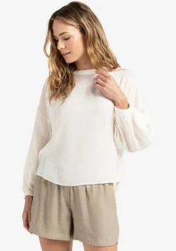 Blouses>YAYA BLOUSE Off white