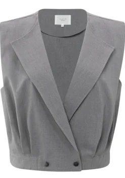 Gilets|Blazers & Jasjes>YAYA GILET Grijs