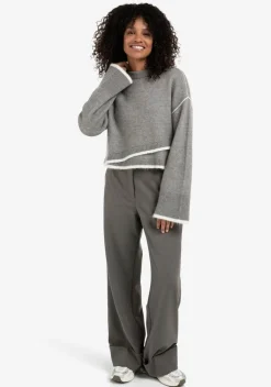 Truien>YAYA TRUI Grijs