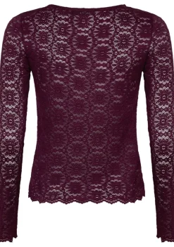 Blouses>YDENCE BLOUSE Paars