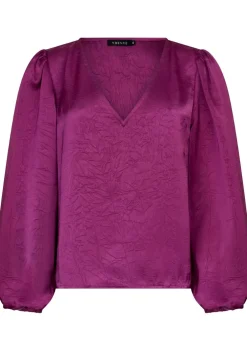 Blouses>YDENCE BLOUSE Paars