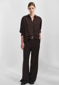 Blouses>ZENGGI BLOUSE Bruin