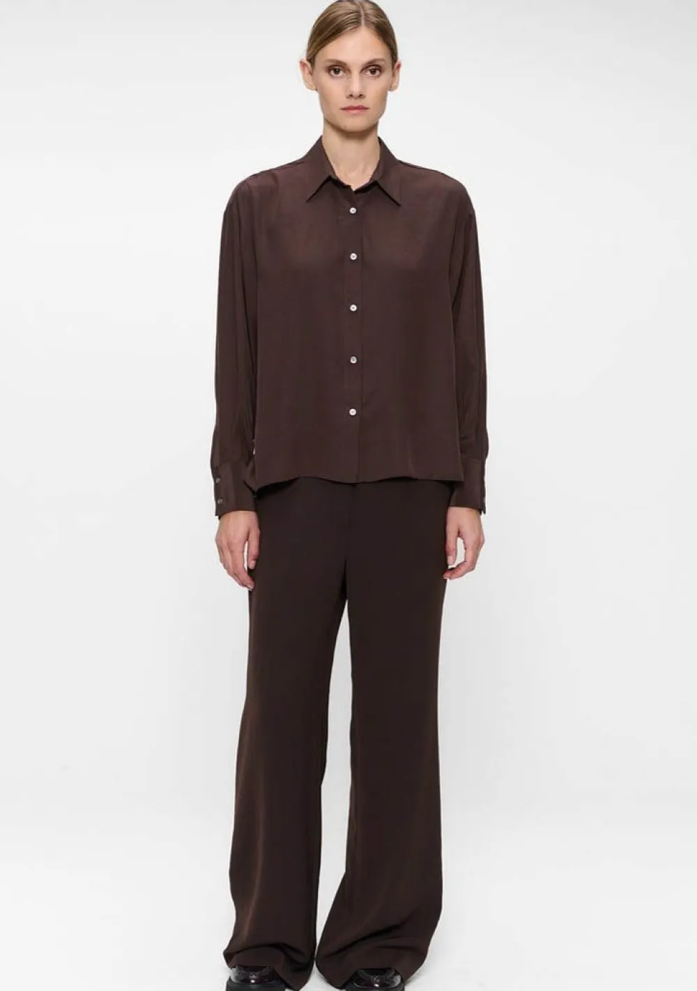 Blouses>ZENGGI BLOUSE Bruin