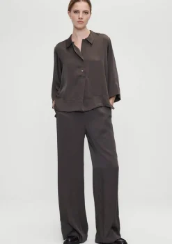 Blouses>ZENGGI BLOUSE Bruin